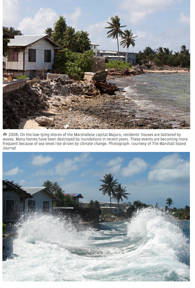 Interactive: Climate change in the Marshall Islands and Kiribati